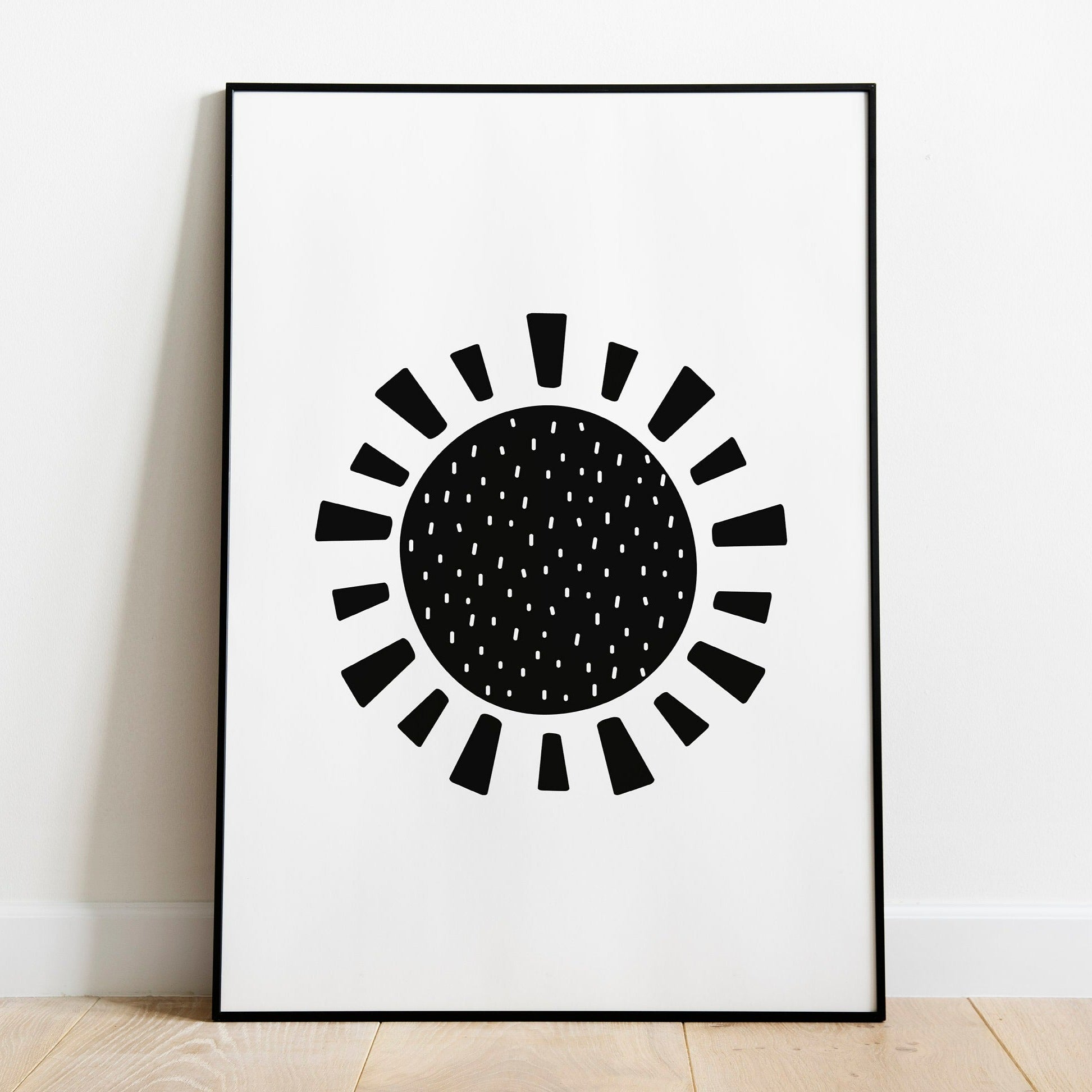 Sun Nursery Wall Print